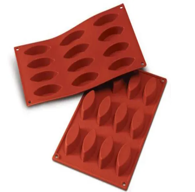 Sf038 - Silicone Mould N. 12 Medium Boat 72X30 H 15 Mm