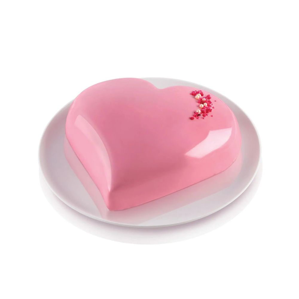 Sft211 Heart - Silicone Mould 205 X 186 H 54 Mm