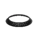 3D TARTE RING ROUND ø180 H 20 - MICROPERFORATED RING Black