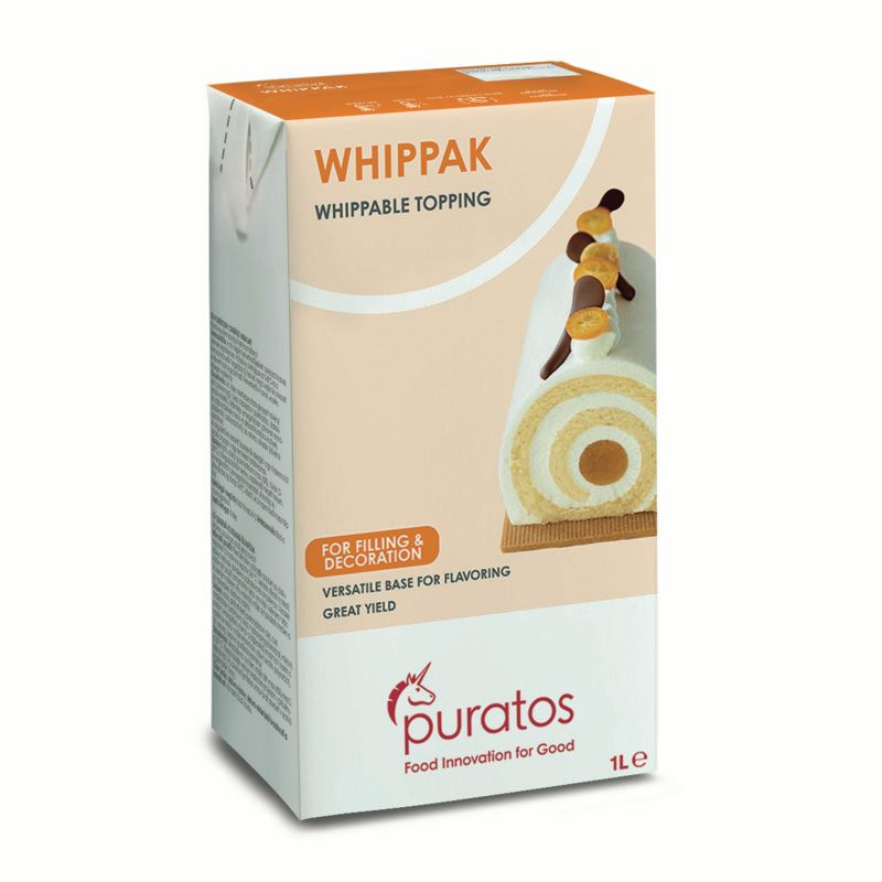 Whippak Carton 12X1L AN 900 كريما ويباك وايت